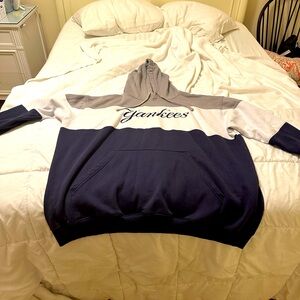 Mens Majestic Yankees 4xl hooded sweatshirt multicolr